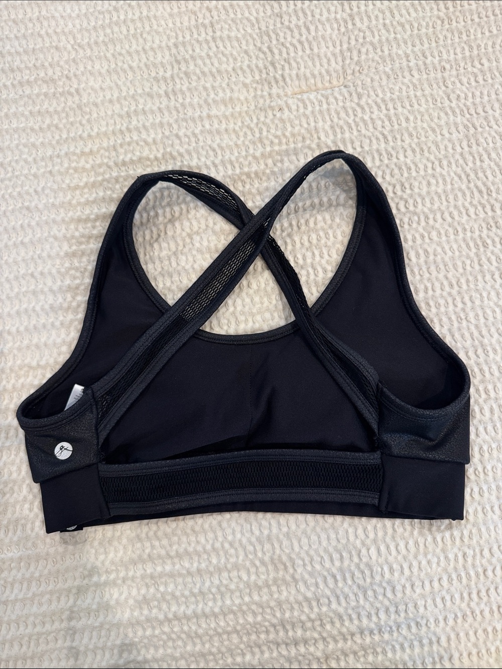Gottex Black Cross-Strap Sports Bra